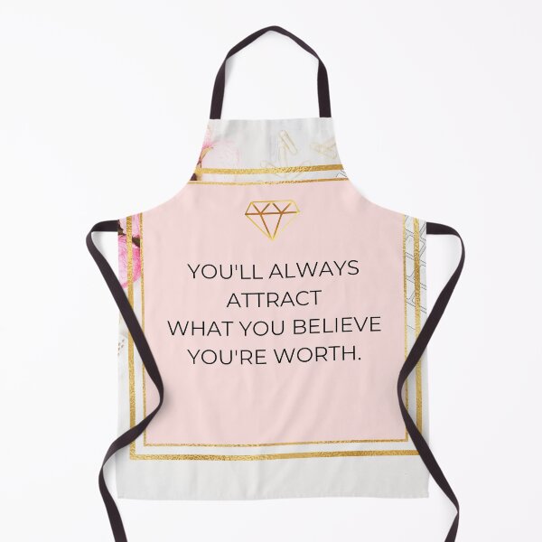 Item preview, You'll always attract what you believe you're worth. designed and sold by edleon.