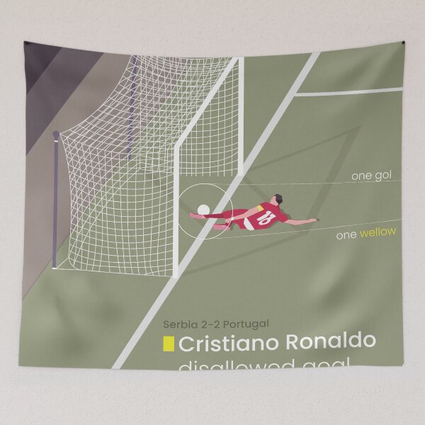 Aperçu de l'œuvre But refusé par Christiano Ronaldo créée et vendue par Blupentool.