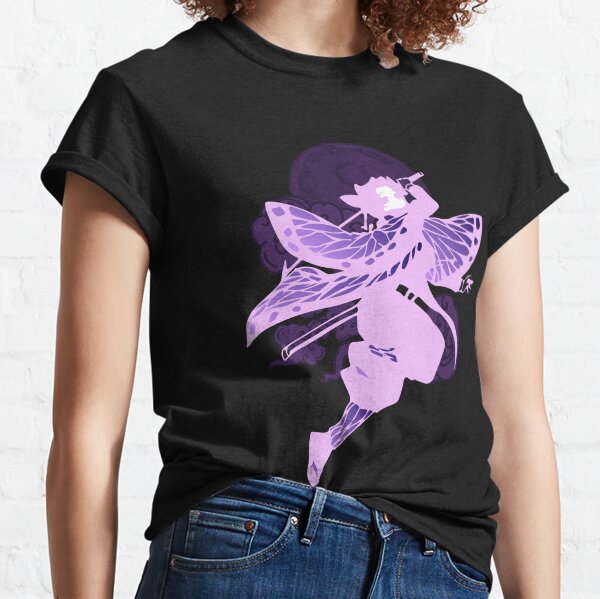 Shinobu Pink Butterfly - Demon Slayer Classic T-Shirt
