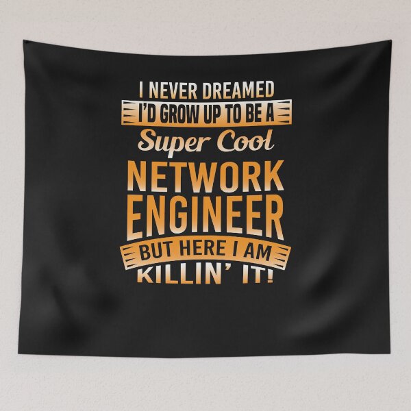 Item preview, Funny Network Engineer designed and sold by Design For  Gifts.