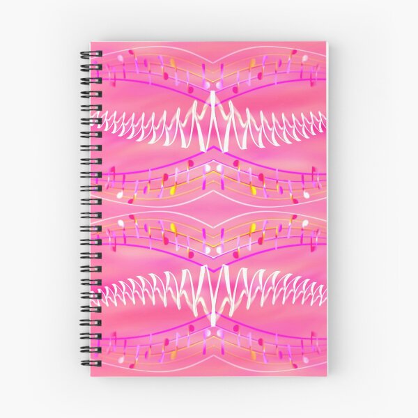 Item preview, Arpas musicales brillantes sobre fondo rosa designed and sold by Only1helen.