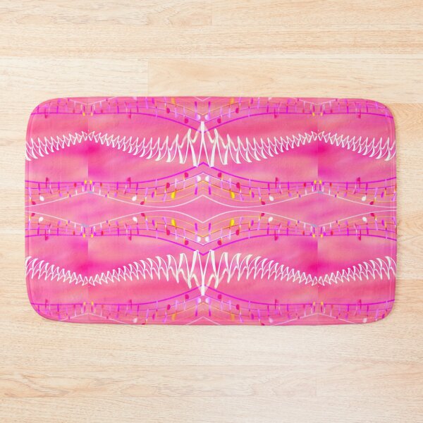 Item preview, Bright Musical Harps on Rose Pink designed and sold by Only1helen.