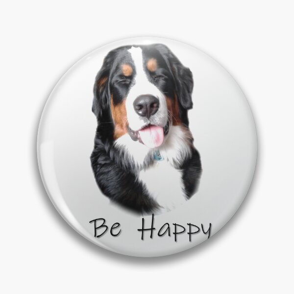 Item preview, Bernese Mountain Dog Be Happy designed and sold by SistersInArtN.