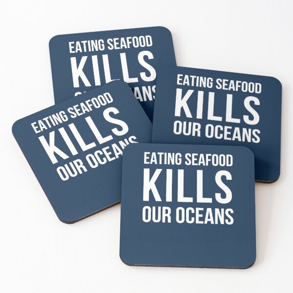Item preview, Eating Seafood Kills Our Oceans designed and sold by IntegrityDesign.