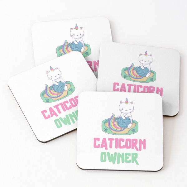 Item preview, Caticorn Owner Meowgical Cat Unicorn Kittycorn designed and sold by daguilon.