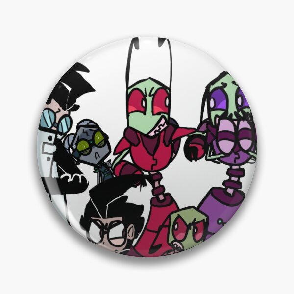 Item preview, Invader Zim 20th Anniversary with Transparent Background designed and sold by LilyArcondas.