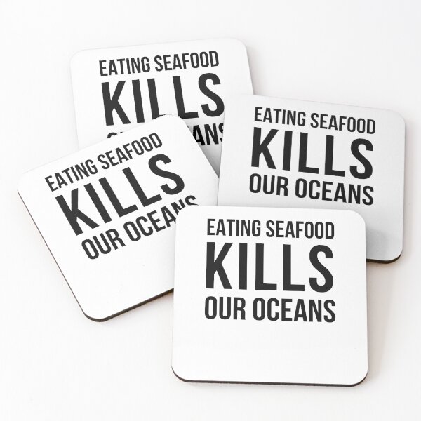 Item preview, Eating Seafood Kills Our Oceans designed and sold by IntegrityDesign.