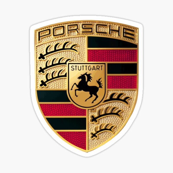 SuperCars Porsc Sticker