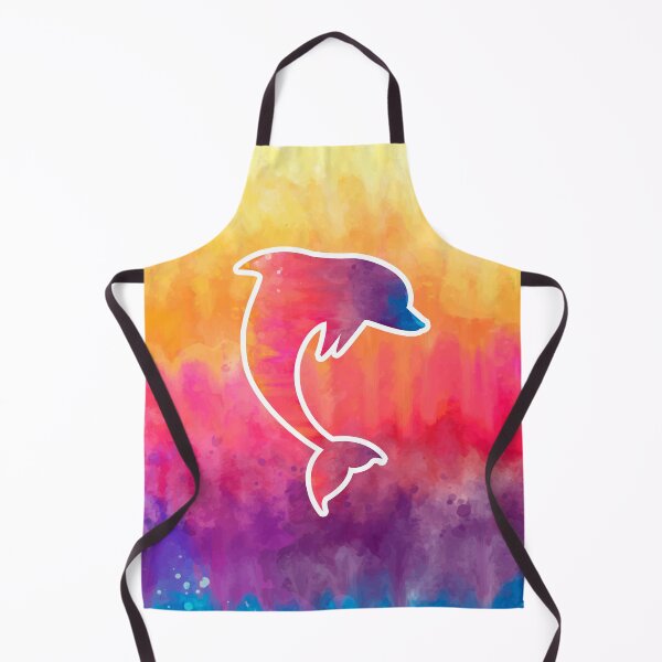 Item preview, Tie Dye Dolphin #1 designed and sold by SalahBlt.