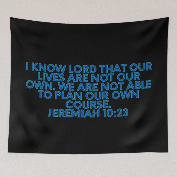 Item preview, Bible Verse Jeremiah 10:23 designed and sold by Prayingwarrior.