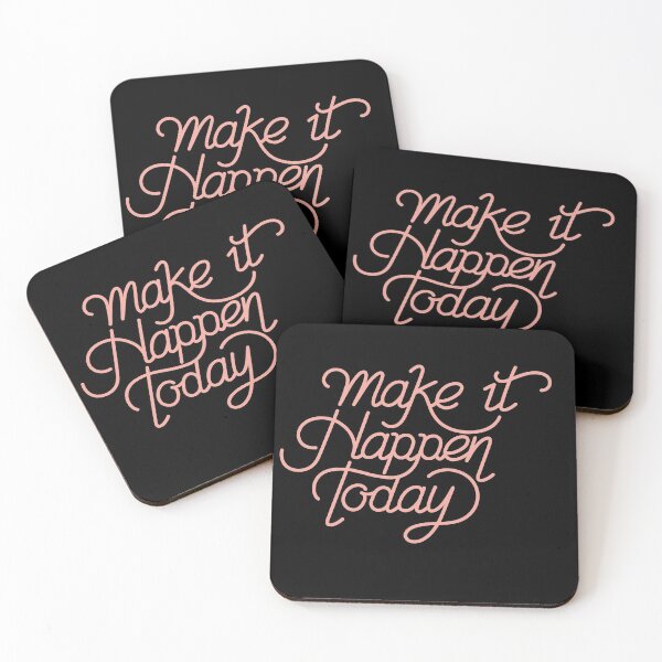 Item preview, Make it happen today designed and sold by BorneowithLove.