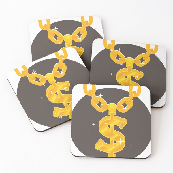 Item preview, Golden chain with dollar symbol designed and sold by binti163.