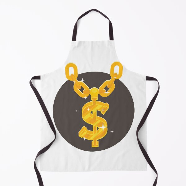 Item preview, Golden chain with dollar symbol designed and sold by binti163.