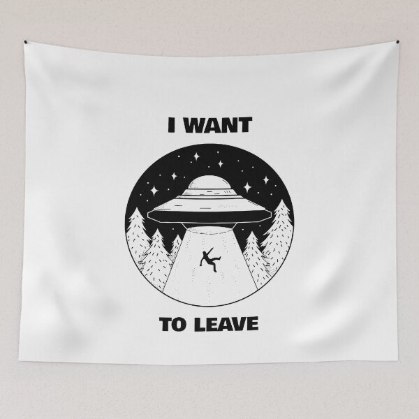 Item preview, I Want To Leave designed and sold by BlascoShop.