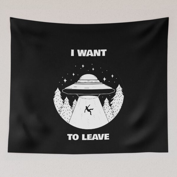 Item preview, I Want To Leave designed and sold by BlascoShop.
