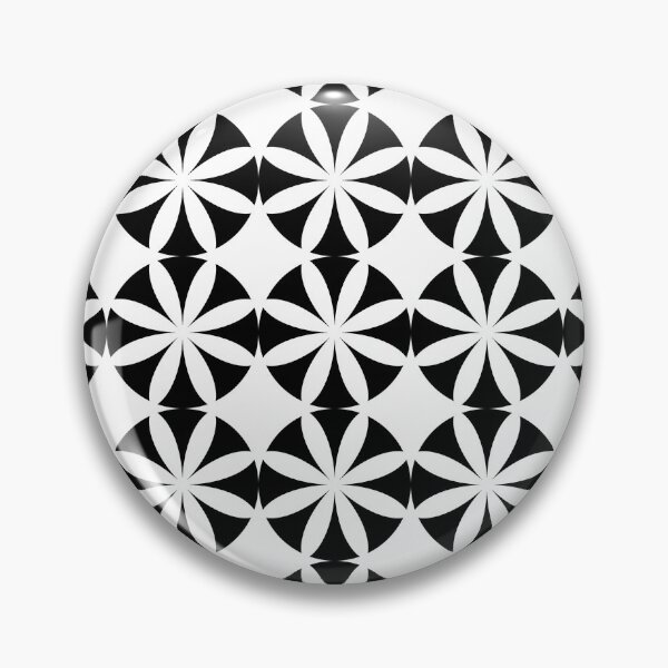 Item preview, Black and White Floral Mod designed and sold by NobodysHero.