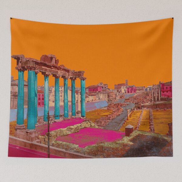 Item preview, Roman Forum in Rome, famous archaeological excavations designed and sold by Mauswohn.