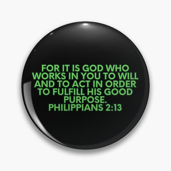 Item preview, Bible Verse Philippians 2:13 designed and sold by Prayingwarrior.