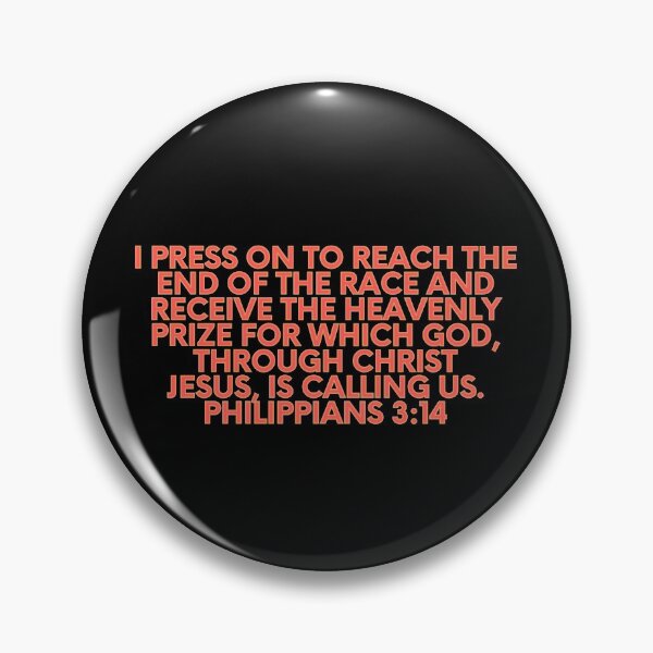 Item preview, Bible Verse Philippians 3:14 designed and sold by Prayingwarrior.