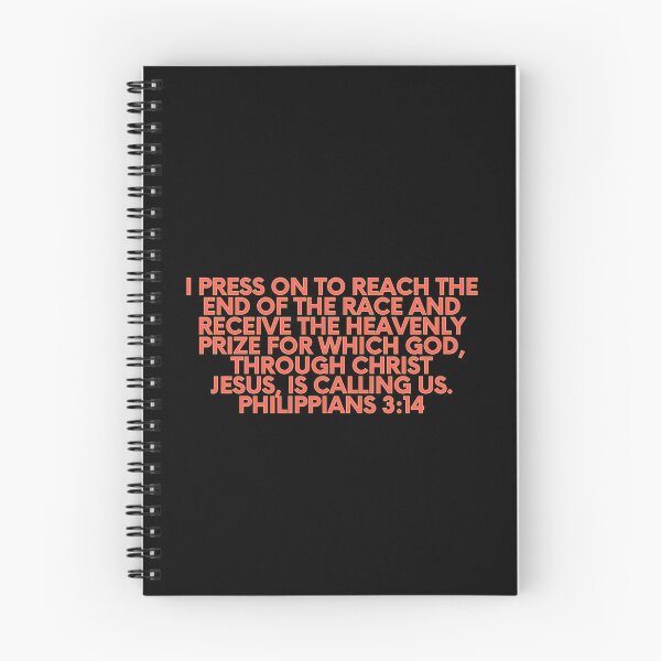 Item preview, Versículo de la Biblia Filipenses 3:14 designed and sold by Prayingwarrior.