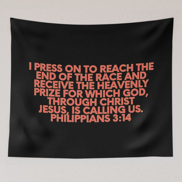 Item preview, Bible Verse Philippians 3:14 designed and sold by Prayingwarrior.