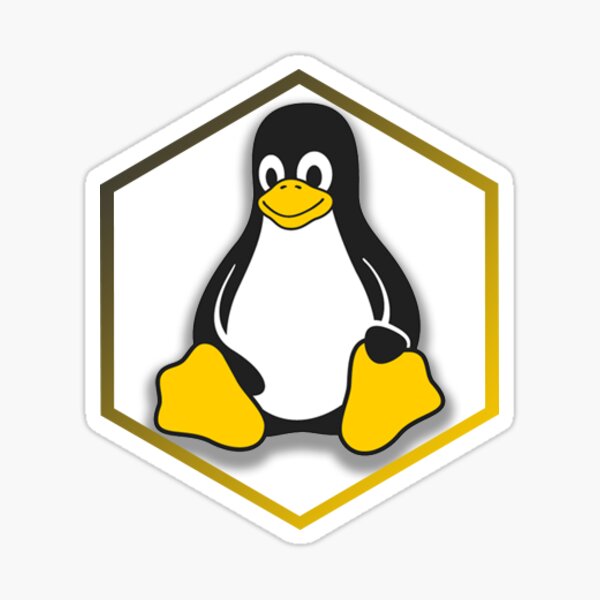 Item preview, Linux Hexagon designed and sold by JFKsStickers.