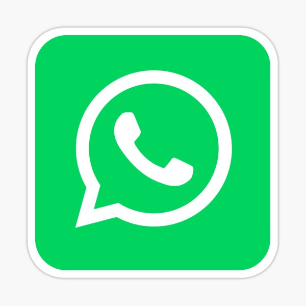 whatsapp logo Sticker