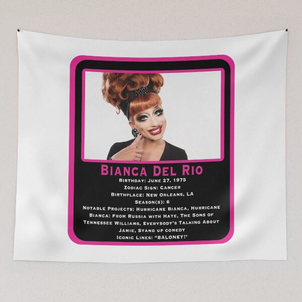 Item preview, Bianca Del Rio Trading Card designed and sold by broadwaycantdie.