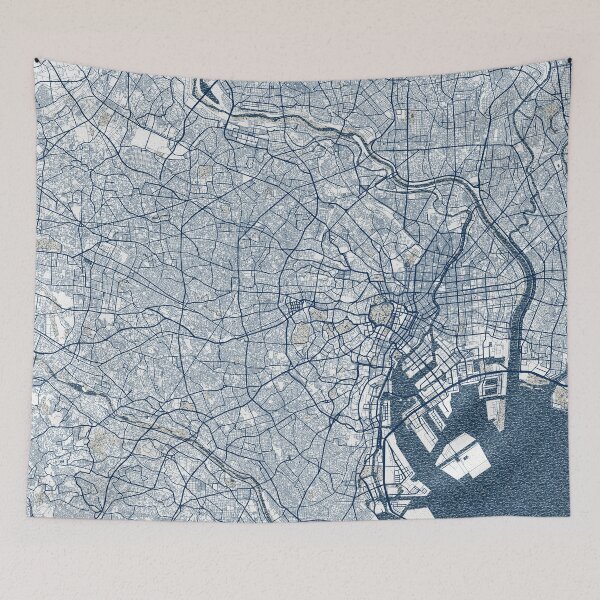 Item preview, Tokyo City Map of Japan - Coastal designed and sold by deMAP.
