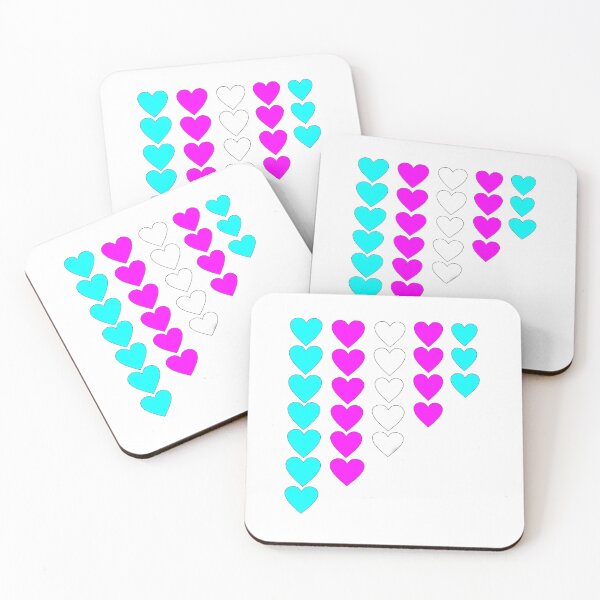 Item preview, Trans hearts designed and sold by Rebecca Stuart-Milgate.