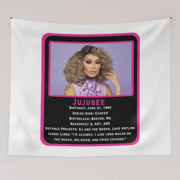 Item preview, Jujubee Trading Card designed and sold by broadwaycantdie.