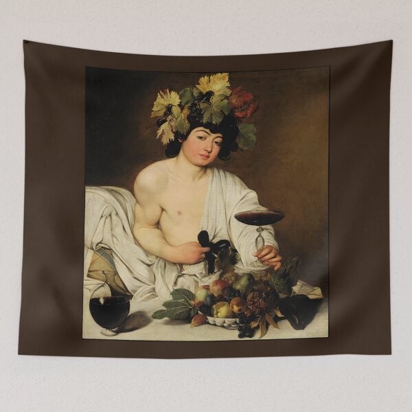 Artikelvorschau, Bacchus, Gott des Weins, von Caravaggio entworfen und verkauft von ebrawne.