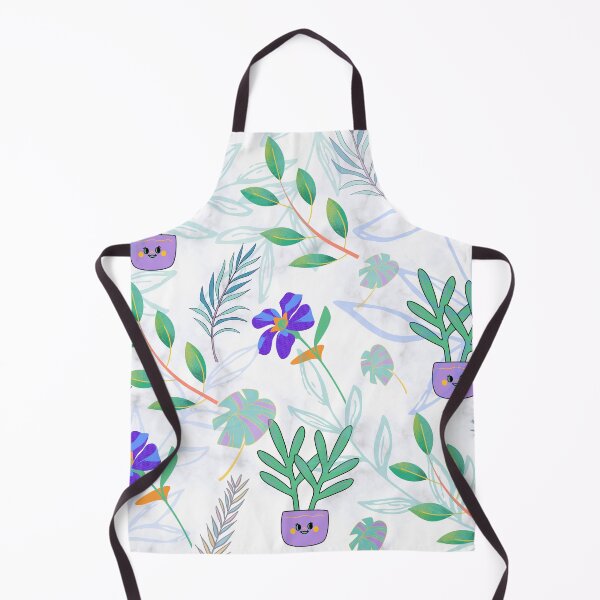 Item preview, Tropic leaves and flowers (white) designed and sold by ojasha.