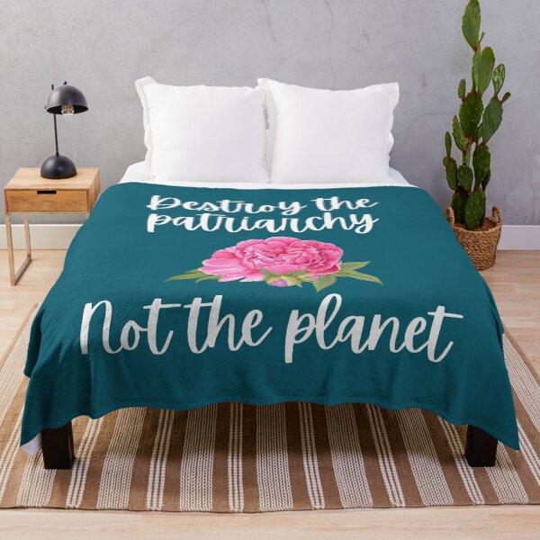 Item preview, Destroy the Patriarchy, not the Planet, for Environmentalists and Feminists designed and sold by SoLarghi.