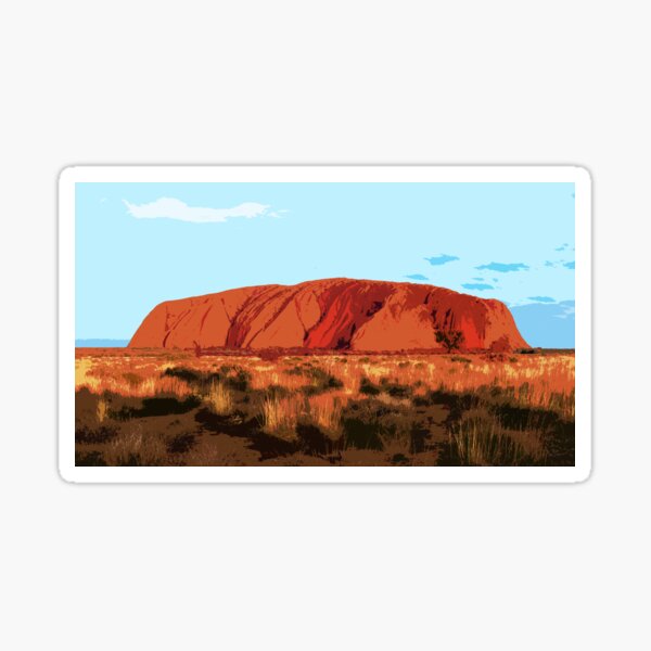 Ayers Rock Stickers Redbubble