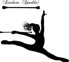 Baton Twirling: Stickers | Redbubble