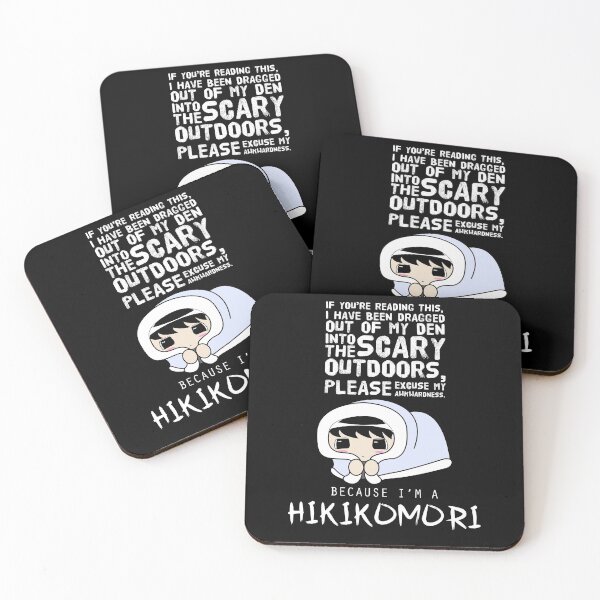 Item preview, Japanese Cute Funny Design - Hikikomori designed and sold by WaGoods.