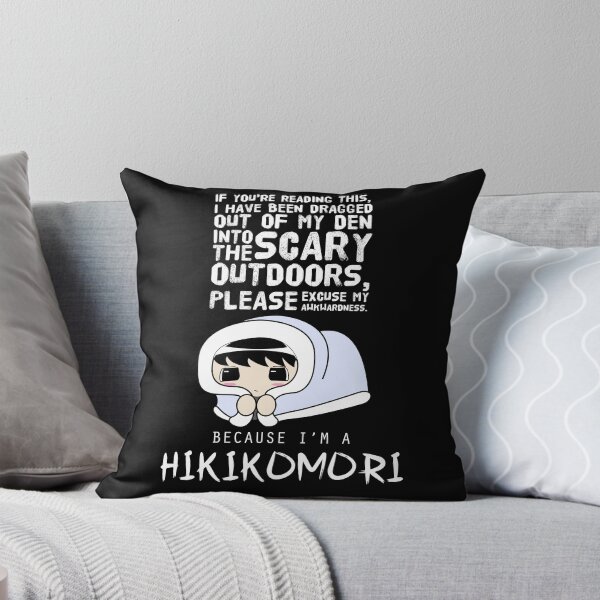 Item preview, Japanese Cute Funny Design - Hikikomori designed and sold by WaGoods.