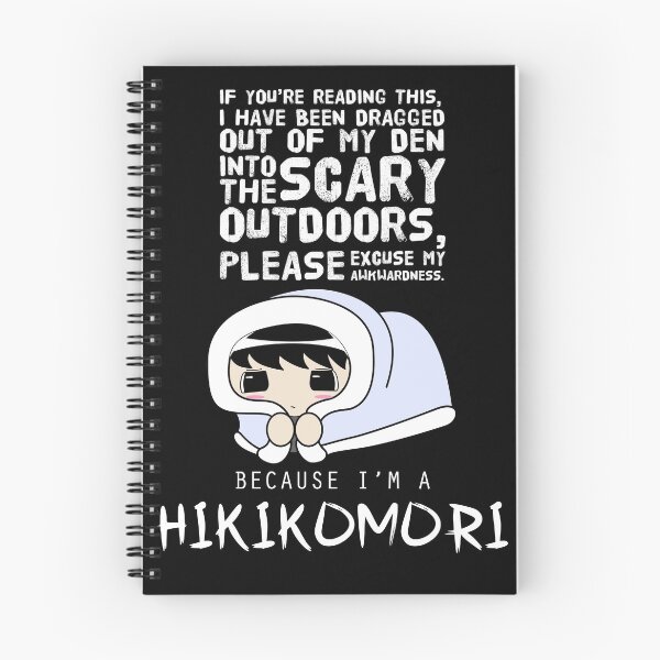 Item preview, Japanese Cute Funny Design - Hikikomori designed and sold by WaGoods.