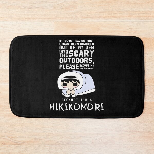 Item preview, Japanese Cute Funny Design - Hikikomori designed and sold by WaGoods.