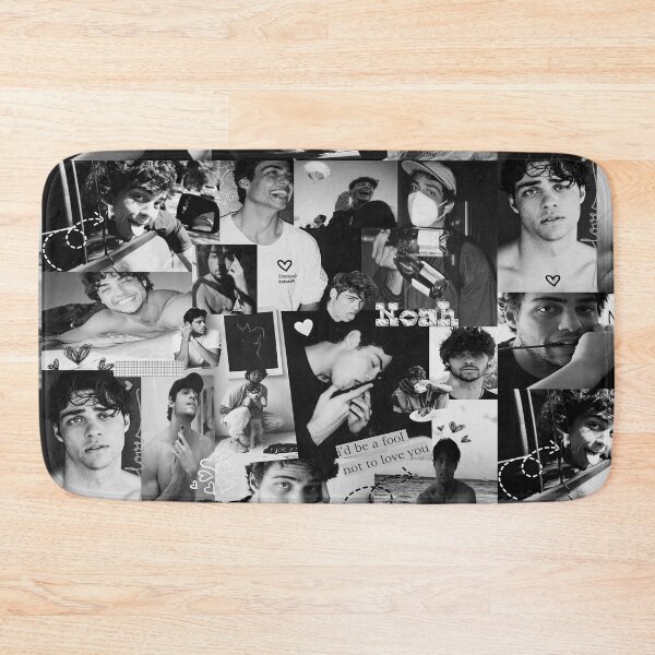 Item preview, Cute dreamy Noah Centineo picture collage - black and white designed and sold by MNCO.