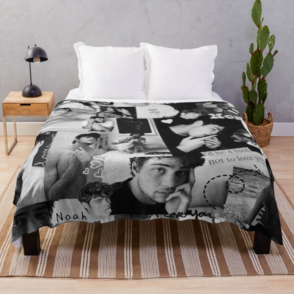 Item preview, Cute dreamy Noah Centineo picture collage - black and white designed and sold by MNCO.
