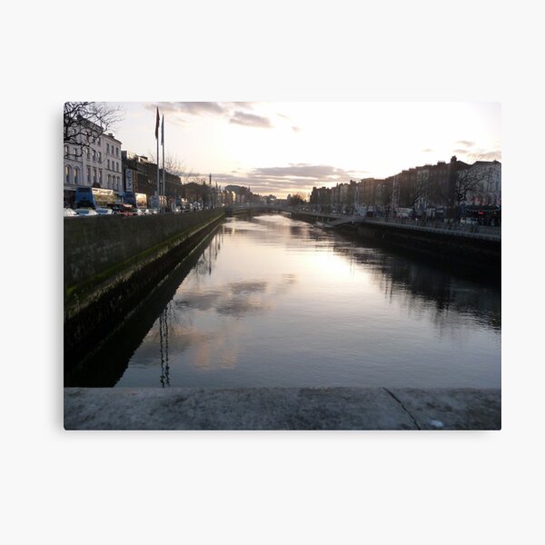 Item preview, Dusk on the River Liffey designed and sold by nealbarnett.