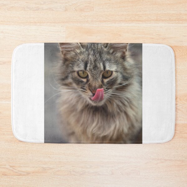Item preview, Portrait of cute fluffy cat designed and sold by olena2552.