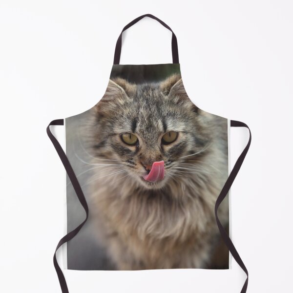 Item preview, Portrait of cute fluffy cat designed and sold by olena2552.