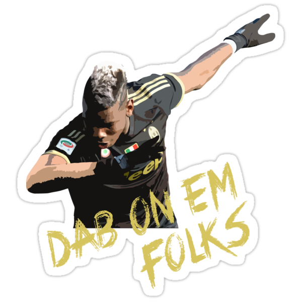 "Pogba - Dab On Em Folks" Stickers By Jellyfishcream | Redbubble