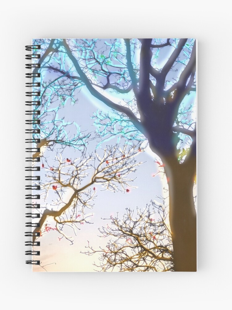 Thumbnail 1 of 3, Journal, Merging Blue and Golden Sunset Photo Design designed and sold by AheraRoses.