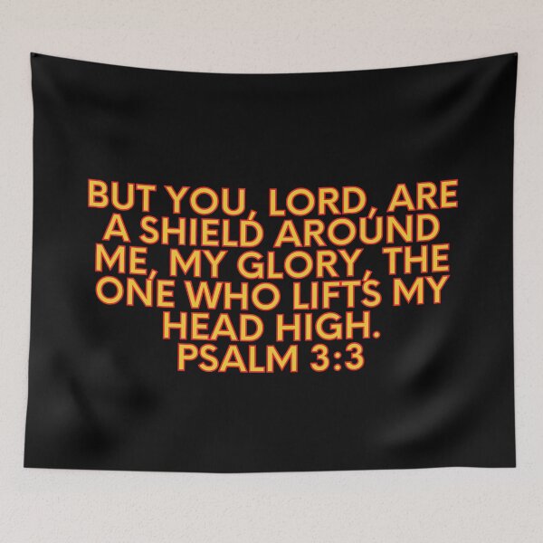 Item preview, Bible Verse Psalm 3:3 designed and sold by Prayingwarrior.