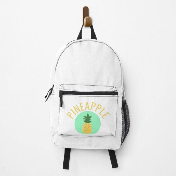 Item preview, Cute Pineapple Fruit Curved Logo designed and sold by KloFree Creations.