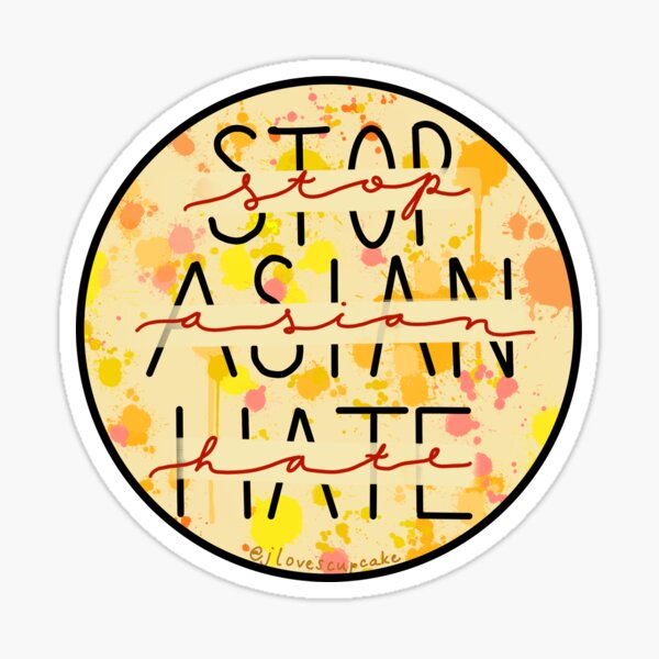 Stop Asian Hate Sticker